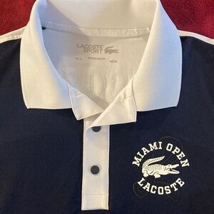 Lacoste Miami Open Men’s Polo size XS